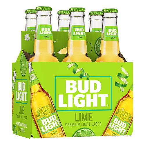 Bud Light Lime Bottle 6pk