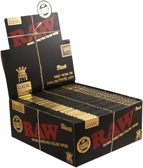 RAW Black Classic 1 1/4 Pre-Rolled Cones