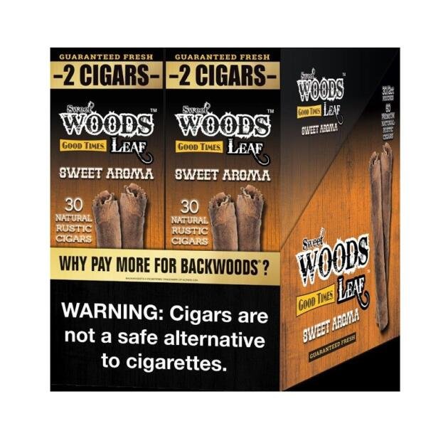 Sweet Wood Leaf 2 Cigars